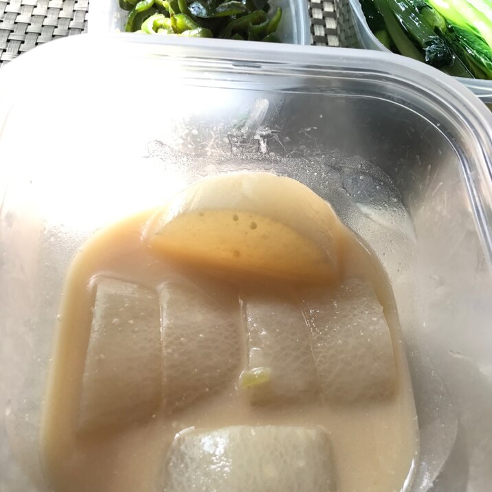 常備菜 大根の白味噌煮